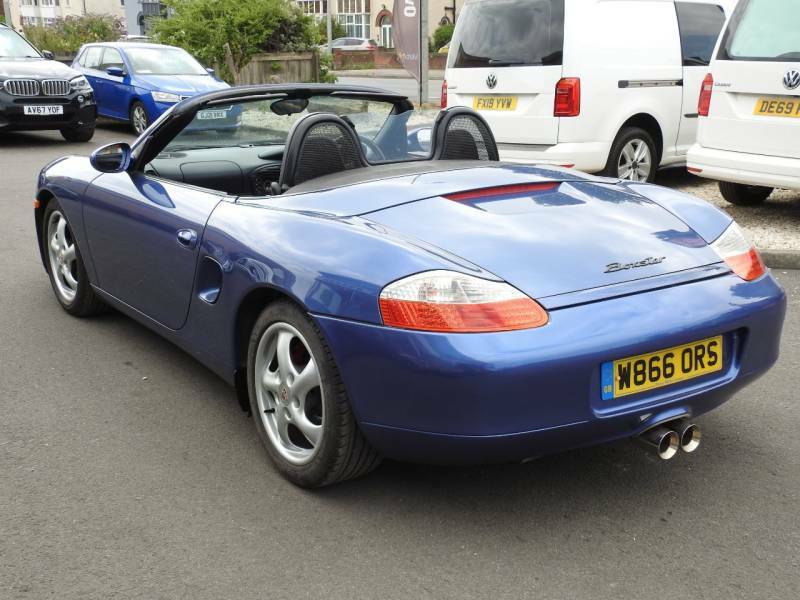 Porsche Boxster 2.5L Spyder Silver #12