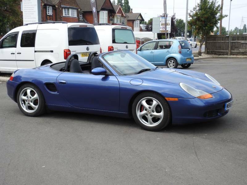 Porsche Boxster 2.5L Spyder Silver #7