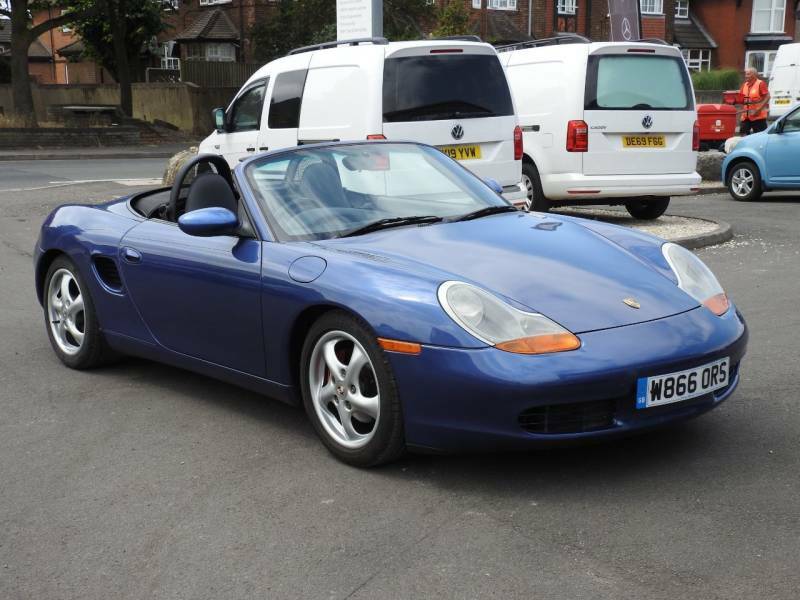 Porsche Boxster 2.5L Spyder Silver #8