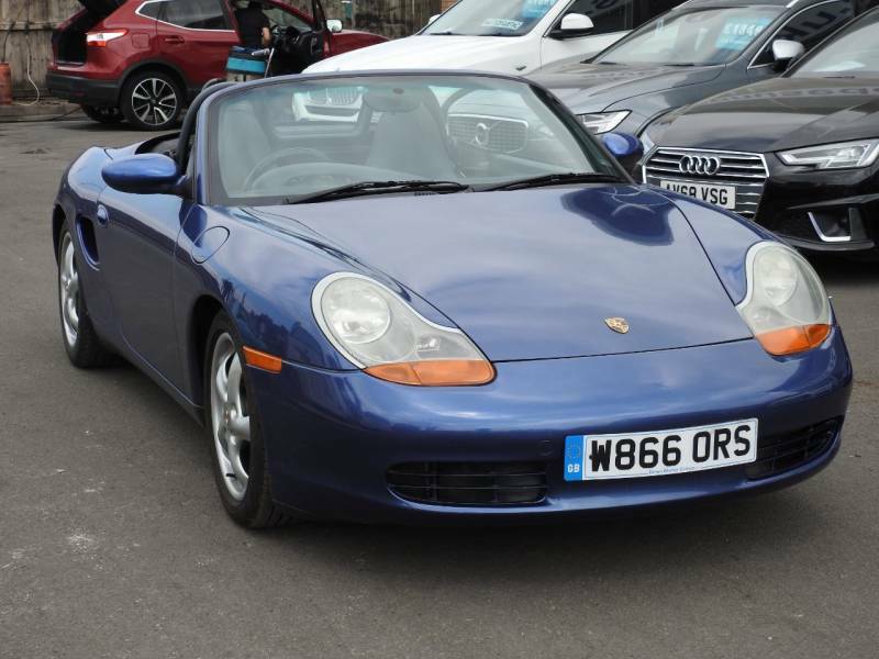 Porsche Boxster 2.5L Spyder Silver #9