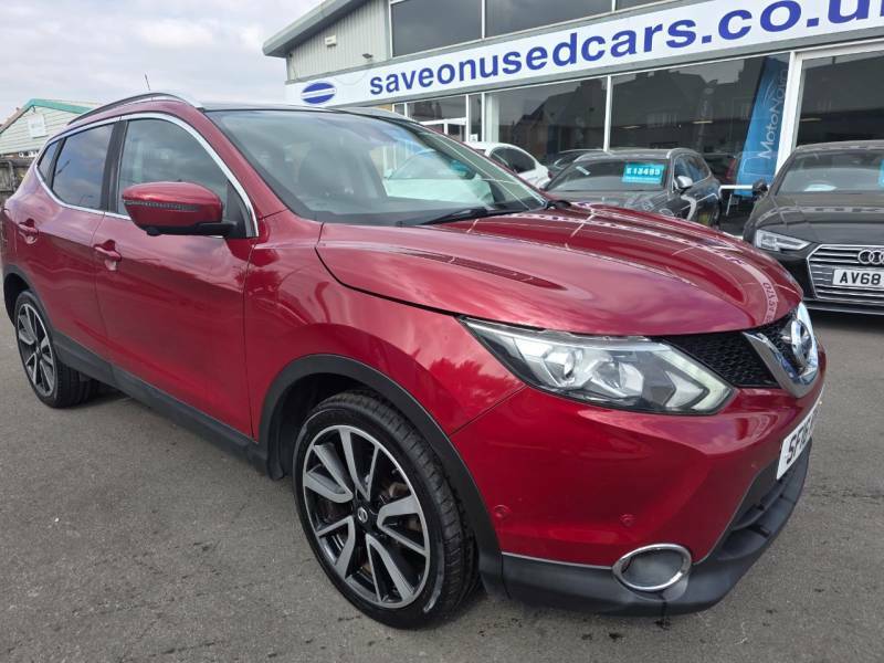 Nissan Qashqai 1.5 Dci Tekna Red
