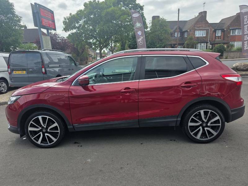 Nissan Qashqai 1.5 Dci Tekna Red #6