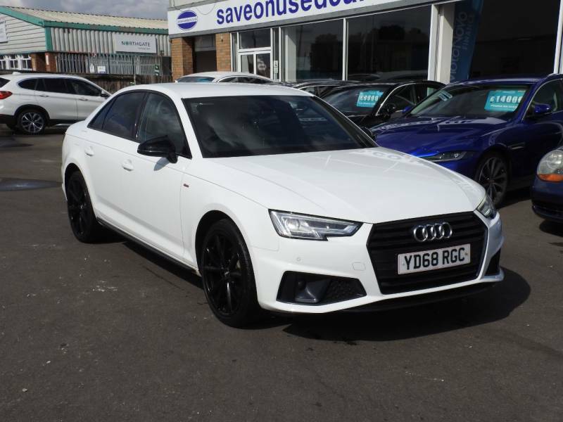 Audi A4 40 Tfsi Black Edition S Tronic - 2019 68 White #4