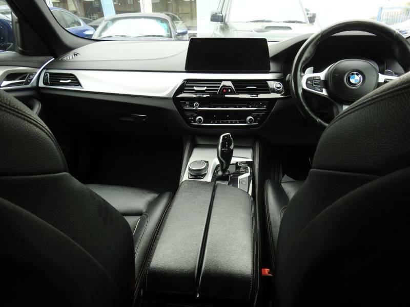BMW 5 Series 520D M Sport Black #17