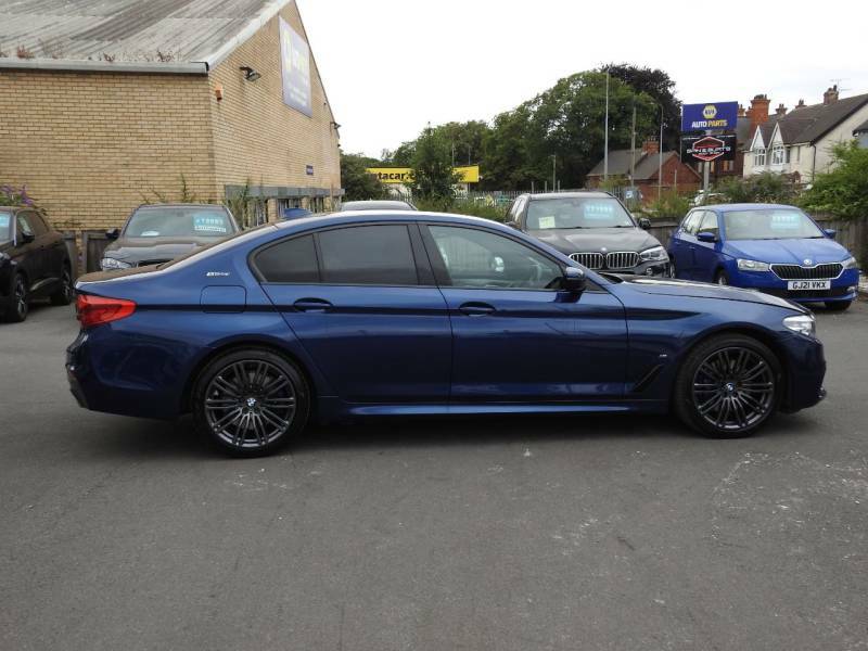 BMW 5 Series 530E M Sport Blue #5