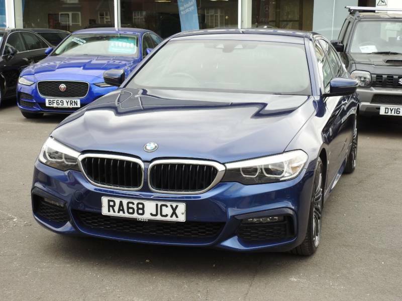 BMW 5 Series 530E M Sport Blue