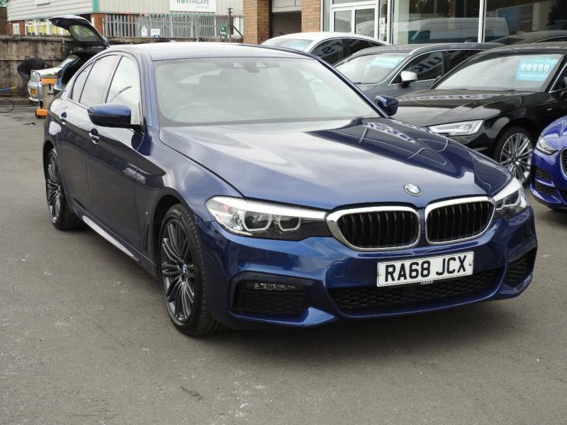 BMW 5 Series 520D M Sport Black #12