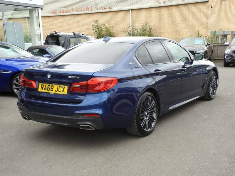 BMW 5 Series 520D M Sport Black #13
