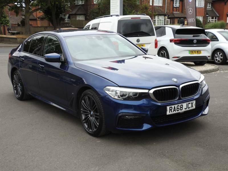 BMW 5 Series 520D M Sport Black #10