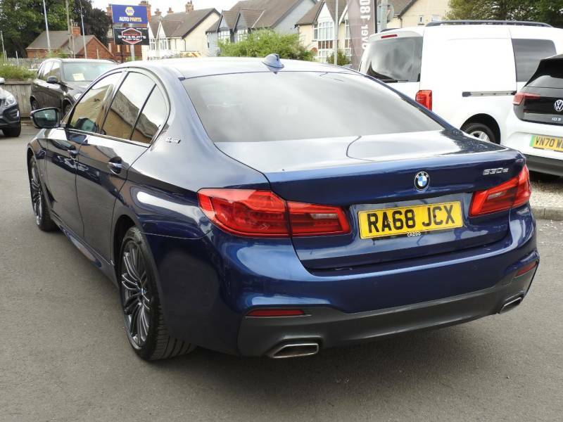 BMW 5 Series 520D M Sport Black #14