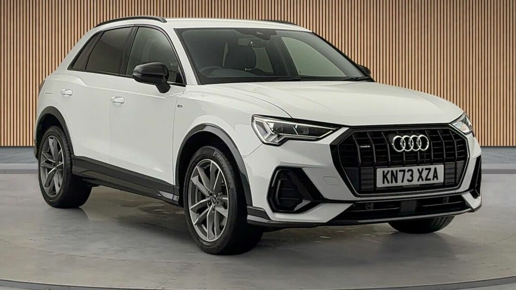 Audi Q3 2.0 Tdi 40 Black Edition Suv S Tronic Q KN73XZA White