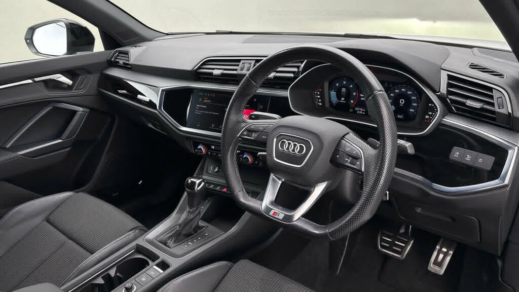 Audi Q3 2.0 Tdi 40 Black Edition Suv S Tronic Q KN73XZA White #5