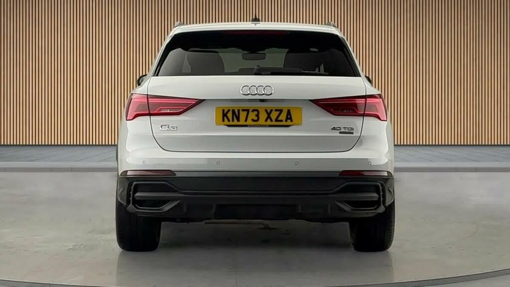 Audi Q3 2.0 Tdi 40 Black Edition Suv S Tronic Q KN73XZA White #4