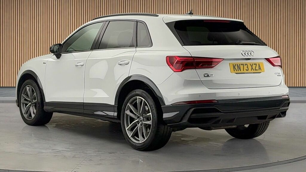 Audi Q3 2.0 Tdi 40 Black Edition Suv S Tronic Q KN73XZA White #2
