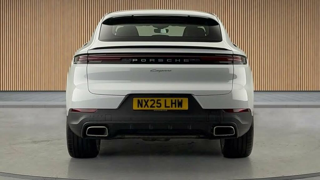Porsche Cayenne 3.0T V6 Coupe Tiptronics 4Wd Euro 6 S NX25LHW White #4