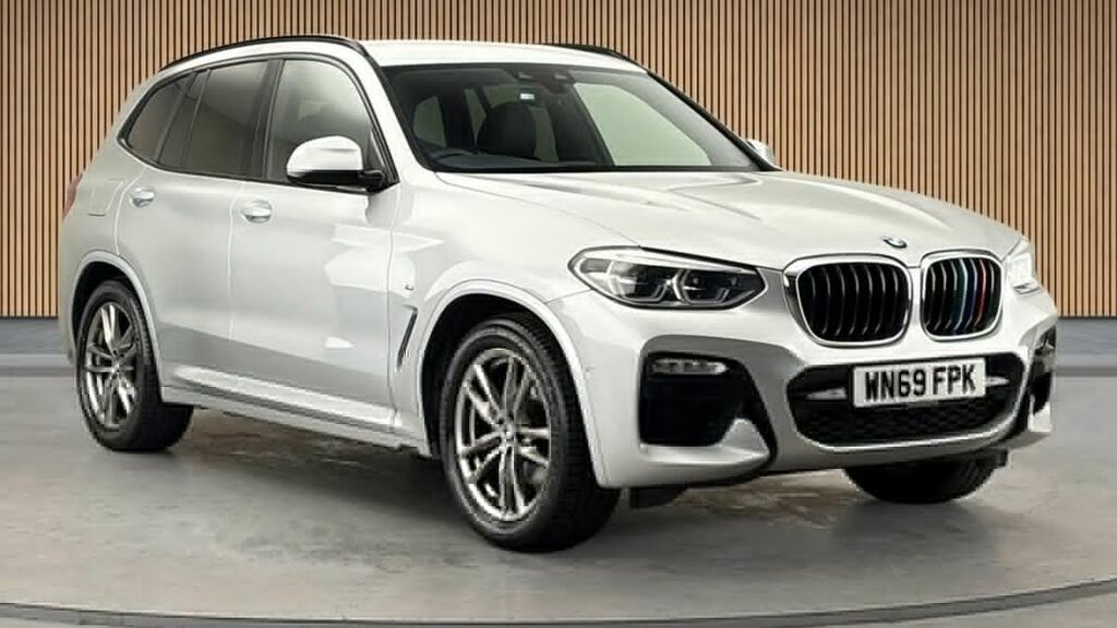 BMW X3 2.0 20D M Sport Suv Xdrive Euro 6 Silver