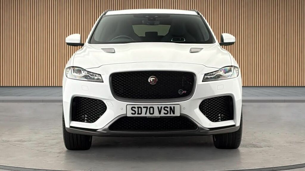 Jaguar F-Pace 5.0 V8 Svr Suv Quickshift Awd Euro 6 S SD70VSN White #3