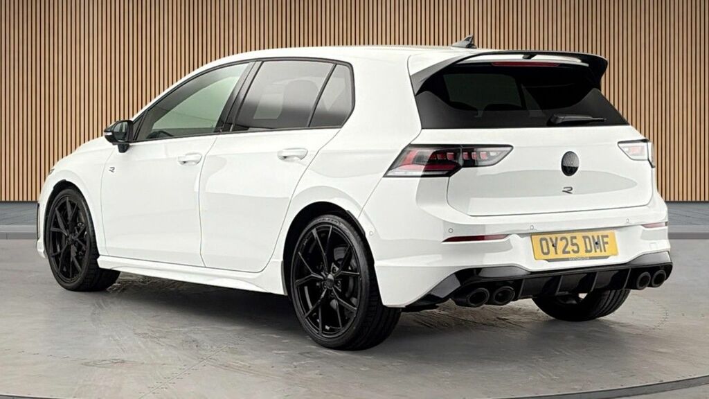 Volkswagen Golf 2.0 Tsi R Black Edition Hatchback Dsg 4 OY25DMF White #2
