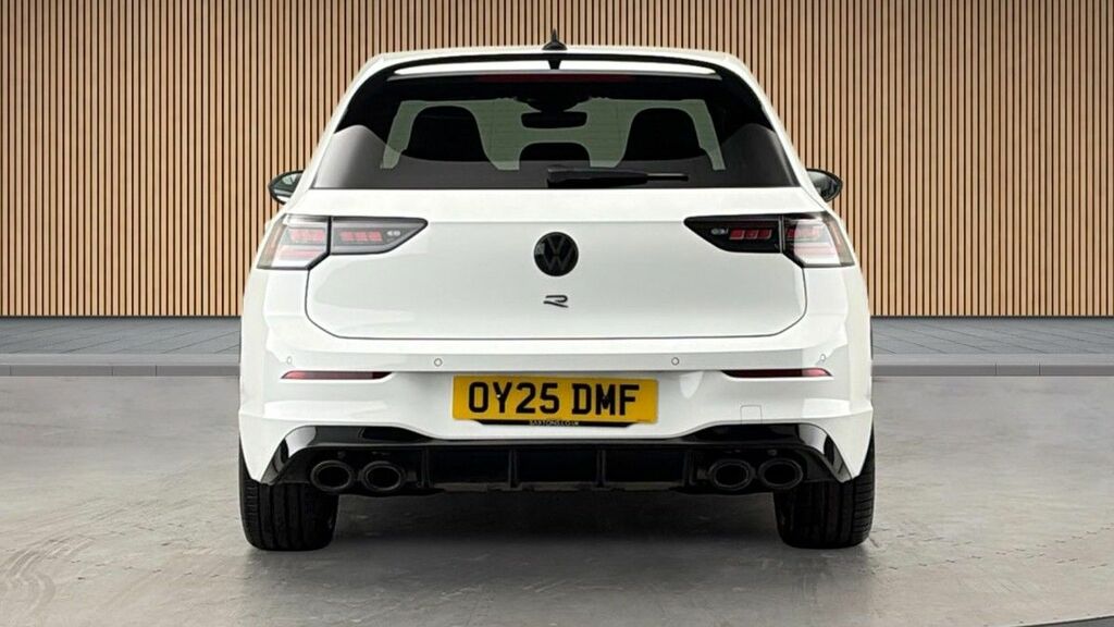 Volkswagen Golf 2.0 Tsi R Black Edition Hatchback Dsg 4 OY25DMF White #4