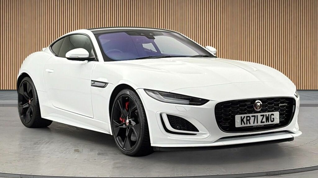 Jaguar F-Type 5.0 V8 R-dynamic Coupe Awd Euro 6 KR71ZWG White