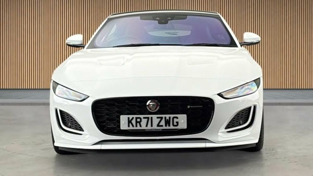 Jaguar F-Type 5.0 V8 R-dynamic Coupe Awd Euro 6 KR71ZWG White #3