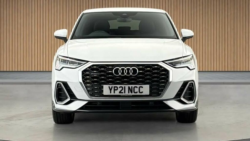 Audi Q3 2.0 Tdi 40 S Line Sportback S Tronic Qu White #3