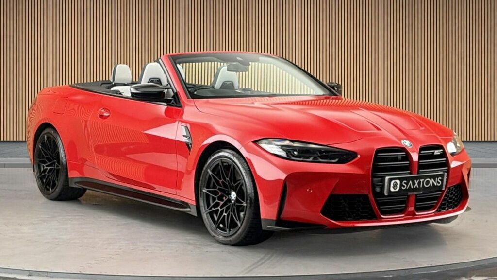 BMW M4 3.0 Biturbo Competition Convertible Ste Red