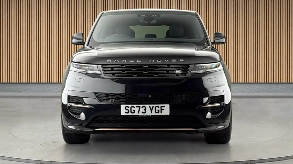 Land Rover Range Rover Sport 3.0 P440e 38.2Kwh Dynamic Se Suv Plug-i SG73YGF Black #3