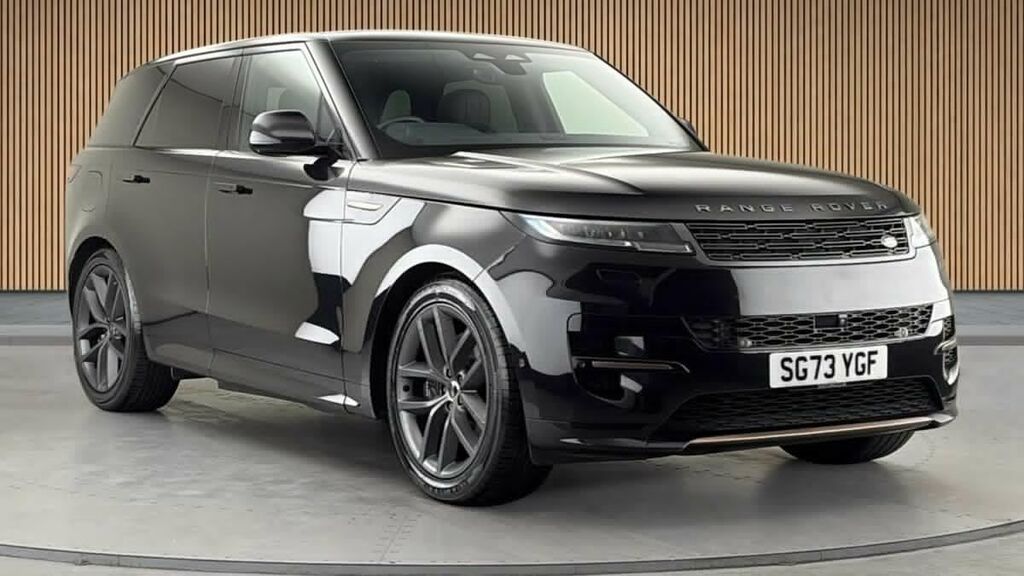 Land Rover Range Rover Sport 3.0 P440e 38.2Kwh Dynamic Se Suv Plug-i SG73YGF Black