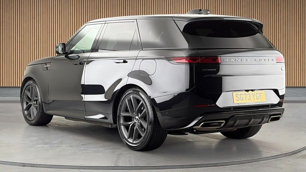 Land Rover Range Rover Sport 3.0 P440e 38.2Kwh Dynamic Se Suv Plug-i SG73YGF Black #2