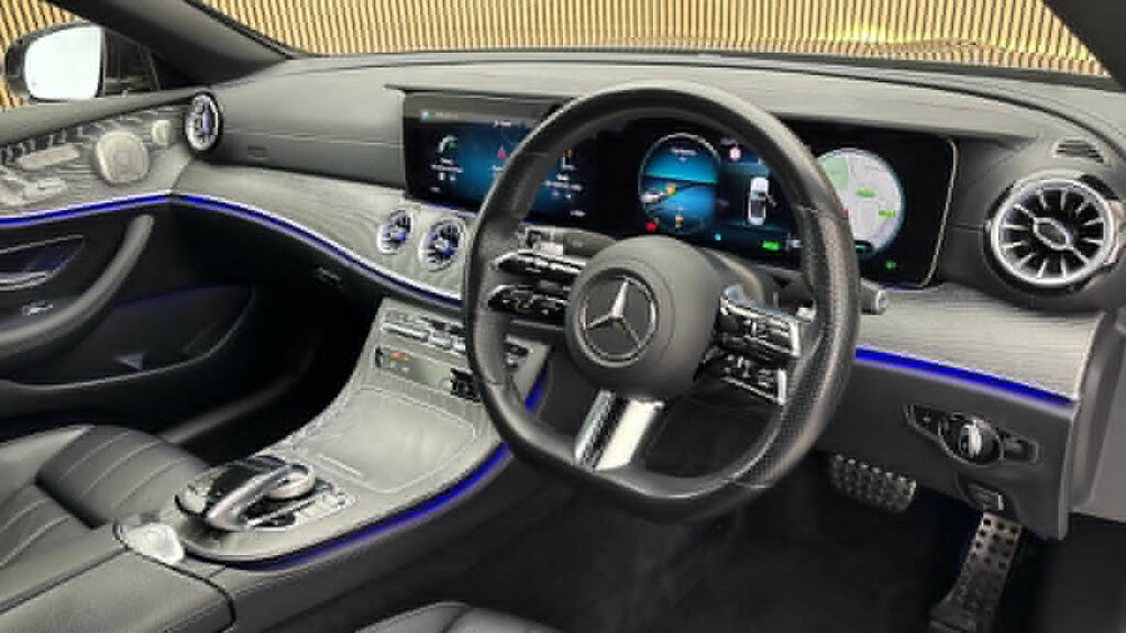 Mercedes-Benz E Class 2.0 E300h Mhev Amg Line Night Edition Premium Plu LD22TKE Black #5