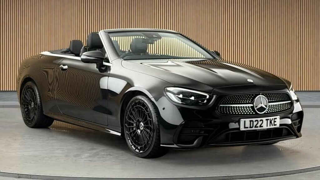 Mercedes-Benz E Class 2.0 E300h Mhev Amg Line Night Edition Premium Plu Black