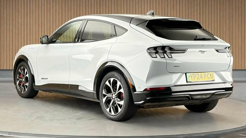 Ford Mustang Mach-E Extended Range 91Kwh Suv Aw YP24PCU White #2
