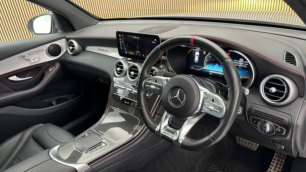 Mercedes-Benz GLC Class 3.0 Glc43 V6 Amg Premium Plus Coupe G AO71VWH Silver #5