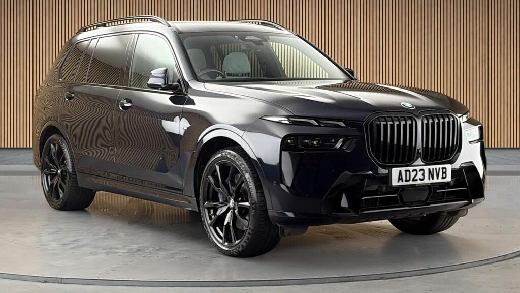 BMW X7 3.0 40D Mht M Sport Suv Hybrid Xdr Black
