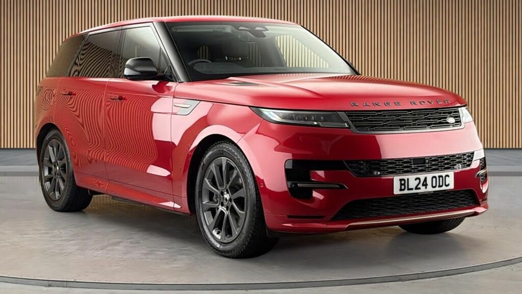 Land Rover Range Rover Sport 3.0 P460e 38.2Kwh Dynamic Se Suv Plug-i BL24ODC Red