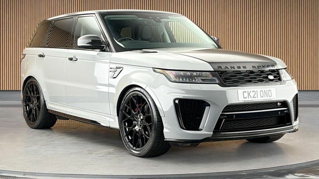 Land Rover Range Rover Sport 5.0 P575 V8 Gpf Svr Suv 4Wd Euro 6 CK21ONO Black