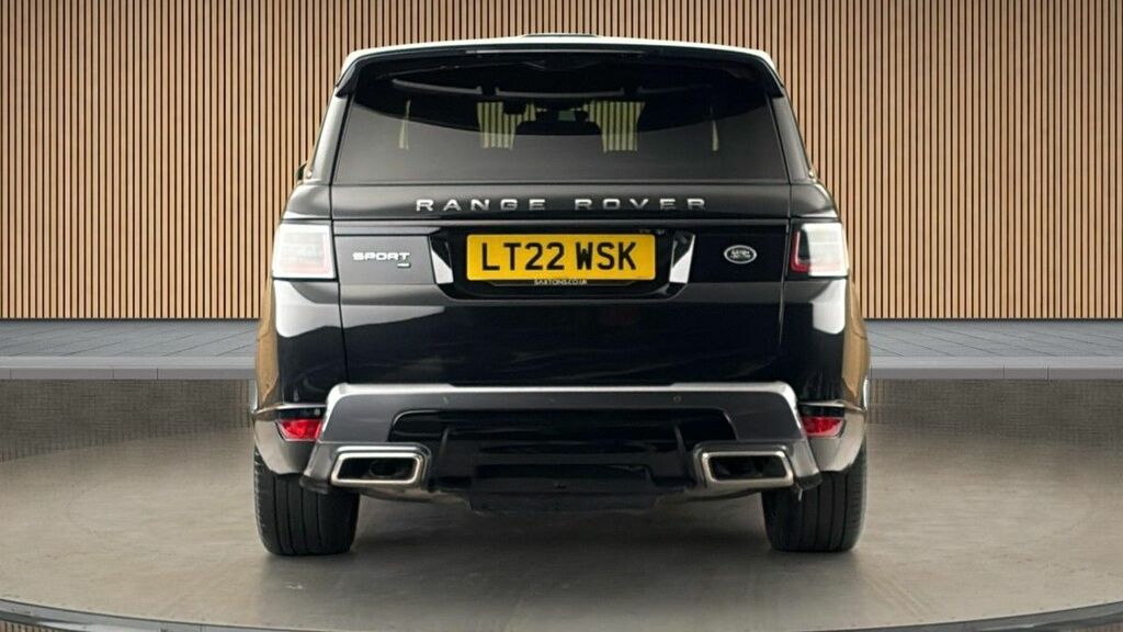 Land Rover Range Rover Sport 3.0 D300 Mhev Hse Silver Suv 4Wd E LT22WSK Black #4