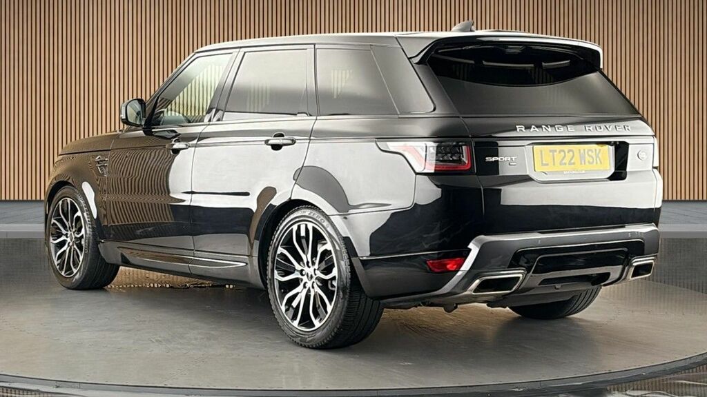 Land Rover Range Rover Sport 3.0 D300 Mhev Hse Silver Suv 4Wd E LT22WSK Black #2