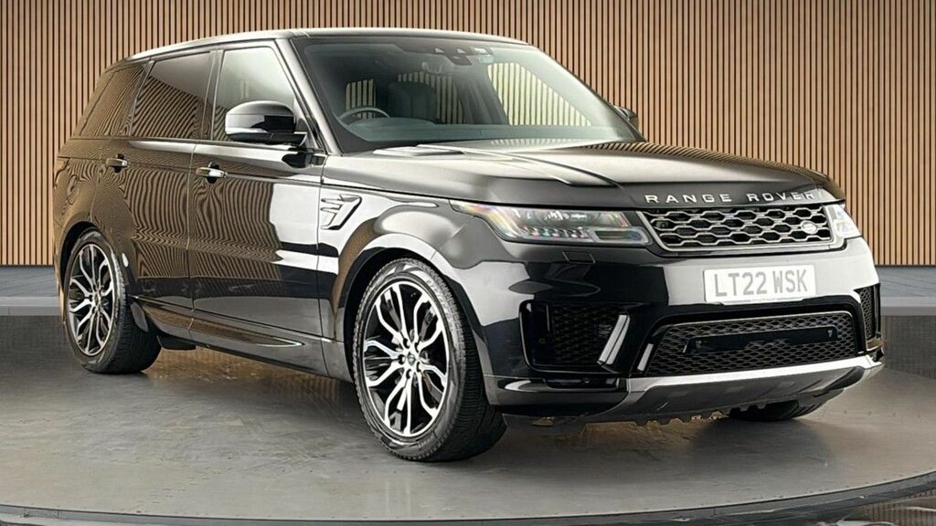 Land Rover Range Rover Sport 3.0 D300 Mhev Hse Silver Suv 4Wd E LT22WSK Black