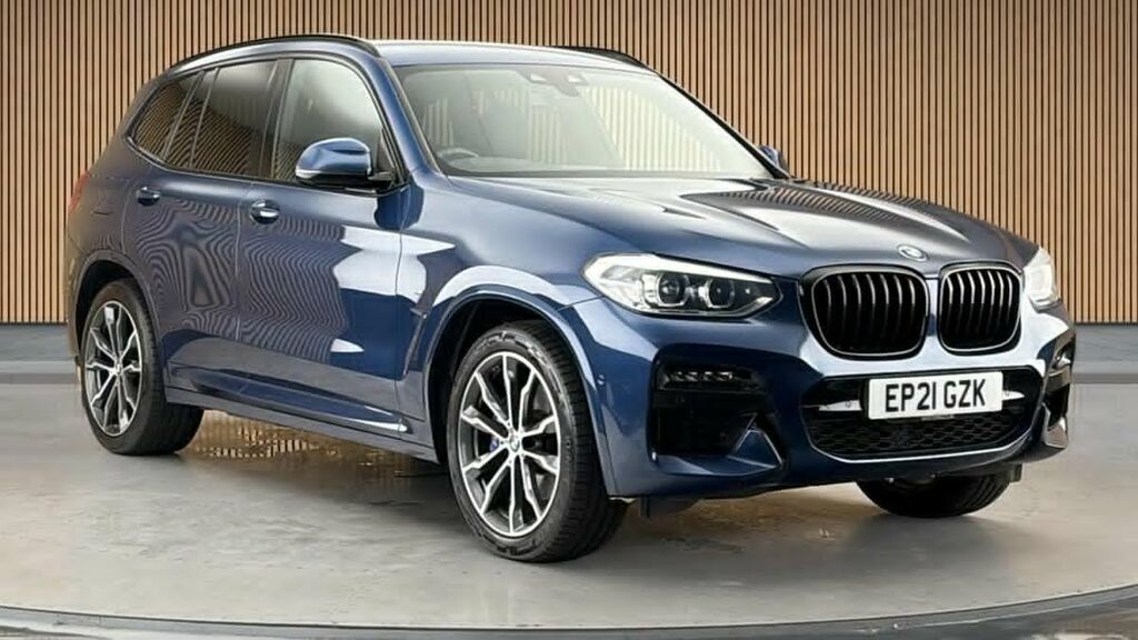 BMW X3 2.0 20D Mht M Sport Suv Hybrid Xdr Blue