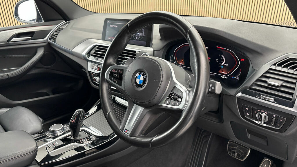 BMW X3 2.0 20D Mht M Sport Suv Hybrid Xdr EP21GZK Blue #5