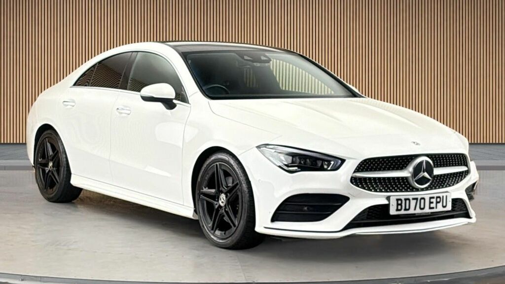 Mercedes-Benz CLA Class 1.3 Cla180 Amg Line Premium Plus 2 Coupe Pet White