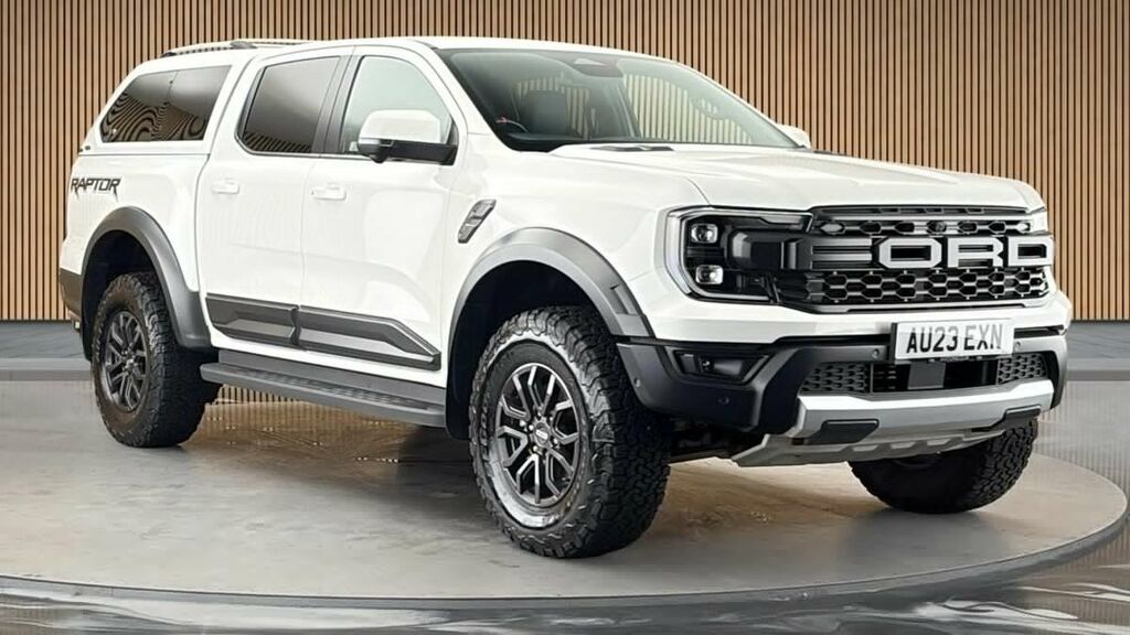 Ford Ranger 3.0T V6 Ecoboost Raptor Pickup Double Cab Petr White