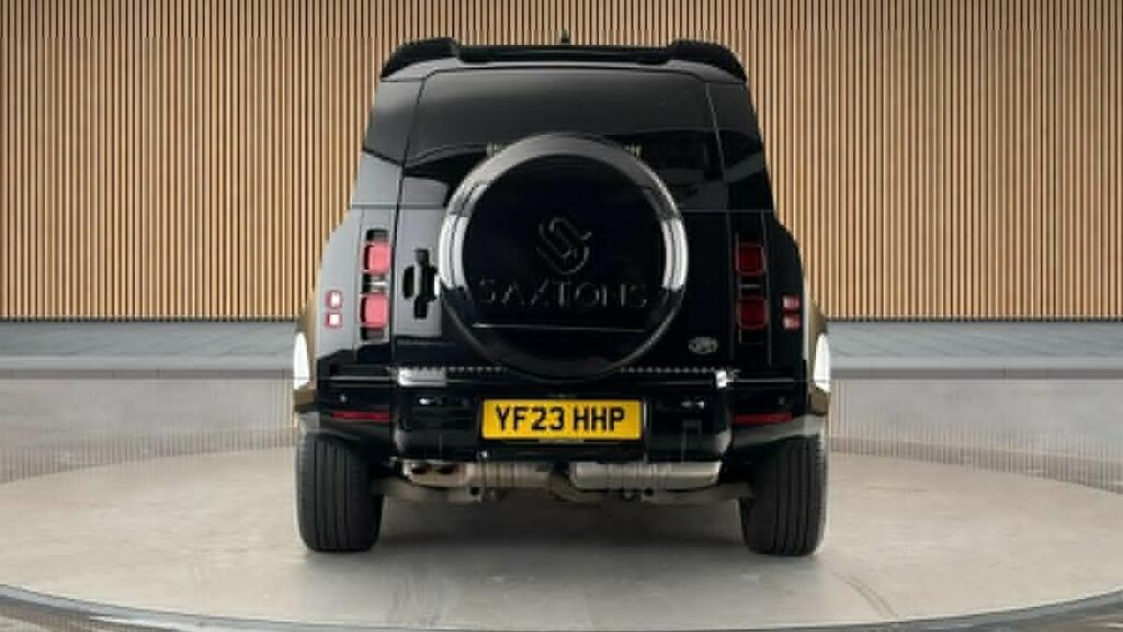 Land Rover Defender 110 3.0 D300 Mhev X-dynamic Hse Suv 4W YF23HHP Black #4