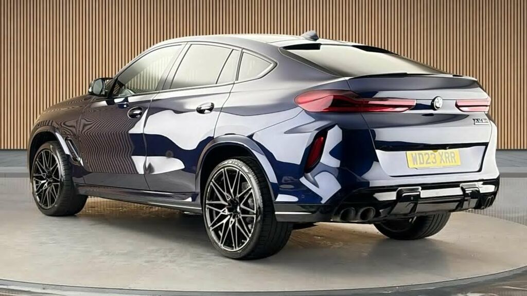 BMW X6 M 4.4I V8 Competition Suv Xdrive Eur Blue #2