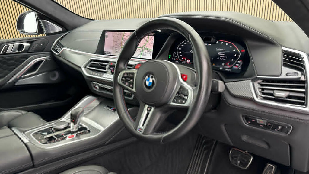 BMW X6 M 4.4I V8 Competition Suv Xdrive Eur Blue #5