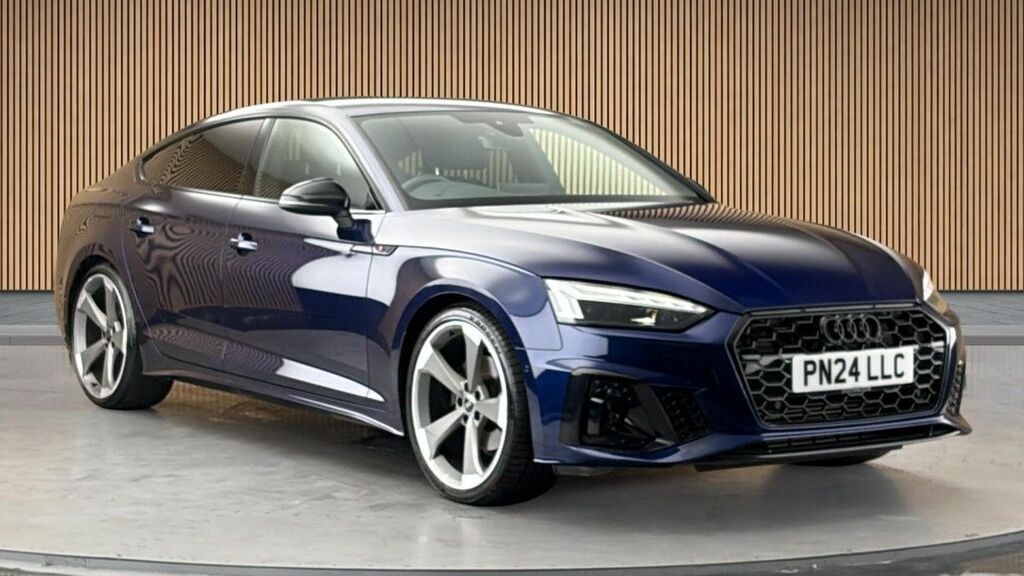 Audi A5 2.0 Tfsi 35 Black Edition Sportback S T Blue