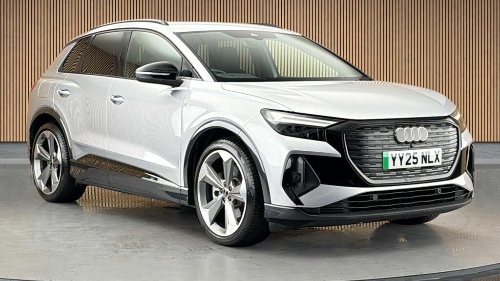 Audi Q4 E Tron 45 Black Edition Suv Quattro 82K Silver