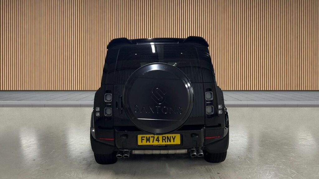 Land Rover Defender 110 5.0 P425 V8 X Suv 4Wd Euro 6 Ss FM74RNY Black #4